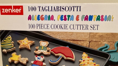 ZENKER 100-PIECE COOKIE CUTTER SET - INCLUDES NUMBERS & ALPHABET - NEW IN BOX! - 第 3/7 張圖片