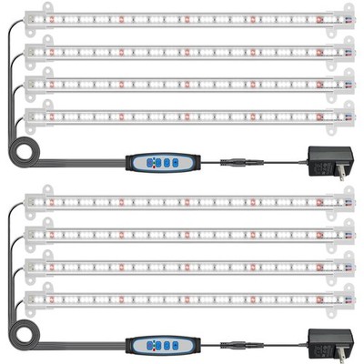 Grow Lights for Indoor Plants, Full Spectrum, 6000K LED Plant Grow Light Stri...