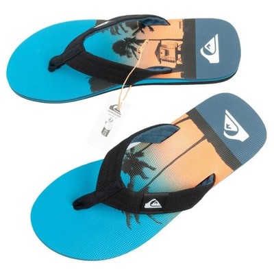 Quiksilver Molokai  klapki japonki męskie modne wygodne na plaże Quiksilver Molo