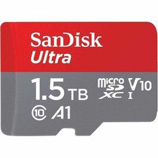 SanDisk Ultra SDSQUAC-1T50-GN6MA 1.50 TB Class 10/UHS-I U1 V10 microSDXC - 1