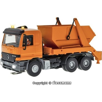 Viessmann 8040 H0 CarMotion MB ACTROS 3-achs Absetzkipper RUL orange+ Neu