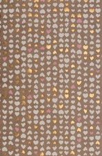 Glorex Decopatch Papier Herzen 30 x 40 cm  Bastelpapier