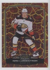 2022-23 O-Pee-Chee Platinum Hot Magma 171/499 Isac Lundestrom #119 13ft