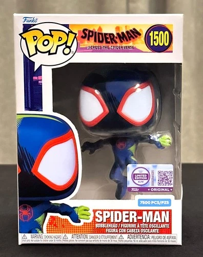 Funko Pop Spider-Man Miles Morales Deco #1500 LIMITED Edition LE Elite 7500 Pcs