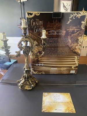 Disney Beauty and the Beast Live Action LE Lumiere Candlestick
