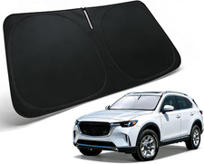 Windshield Sun Shade for 2024 2025 2026 Mazda CX-90 CX90 PHEV Accessories, Car F