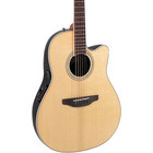 Ovation Cs24 Celebrity Traditional Mid-Depth Acoustic-Electric Guitar Natural