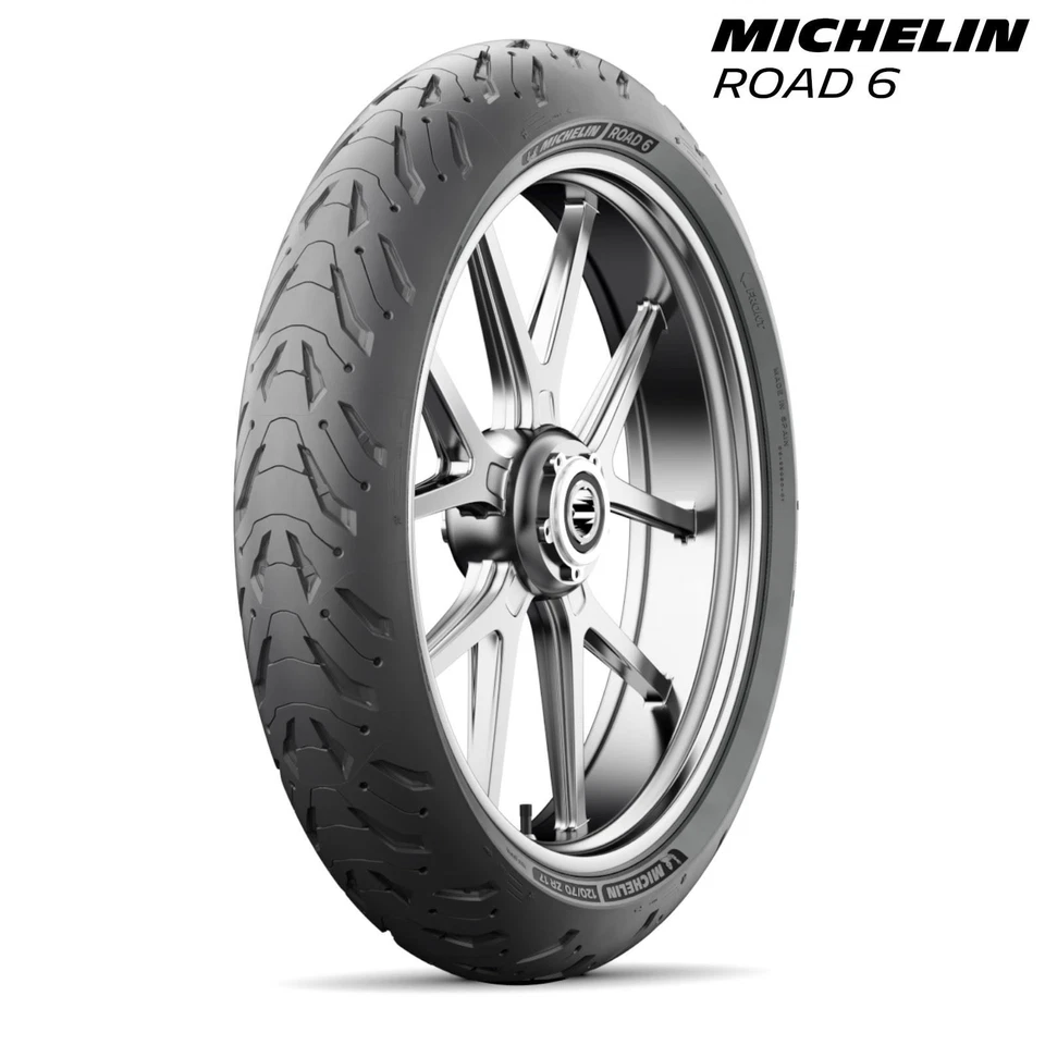 Neumático Michelin Road 6 120/70-ZR17 58W para Triumph Daytona 900 94-97 Foto 2 de 3
