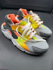 Nike Air Huarache Run Print GS Sneakers Size 6Y Sunset Orange 704943-800 Lace Up