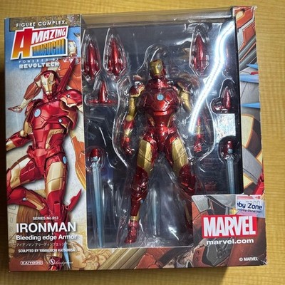 Marvel Iron Man Bleeding edge Armor AMAZING YAMAGUCHI 013 Action Figure Kaiyodo