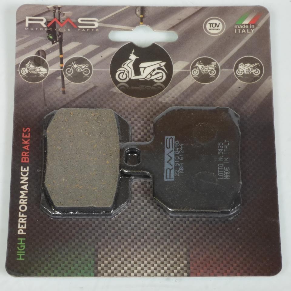 Bremsbelag Rms FüR Motorrad Ducati 695 Monster 2007 Bis 2008 M419Aa / Ar Neu-image