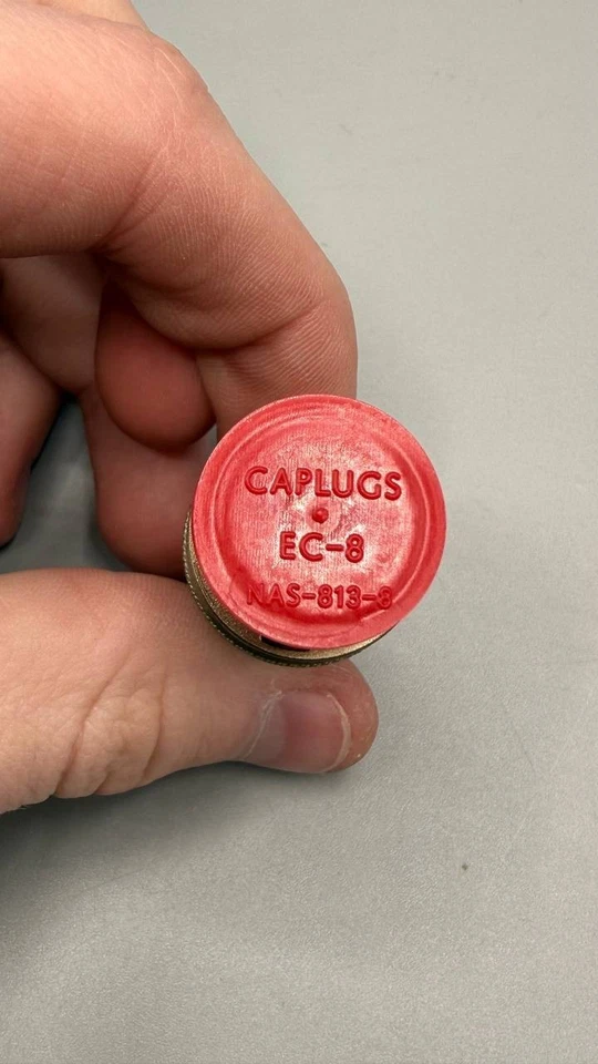 SP06SE-10-6P(SR) MIL-DTL-26482 Plug + Backshell + Clamp + Gold Pins NOS - Image 4 of 4