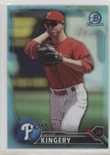 2016 Bowman Draft Chrome Top Prospects Sky Blue Refractor Scott Kingery 4g0