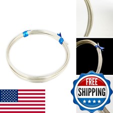 24 Gauge (0.5mm) 5 FT Half Hard 925 Sterling Silver Wire