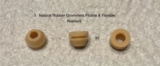 AKAI AP-420  TURNTABLE RUBBER PAD Motor Grommets SET OF 3