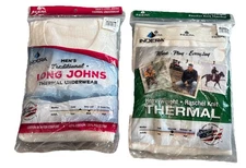 Indera Heavyweight Long Johns Thermal Pants Traditional Crew Neck Top Men’s 3XL