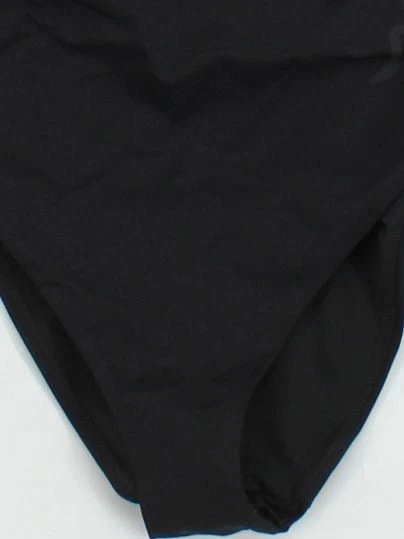 Tommy Hilfiger Hipster Pierna Alta Cami Traje de Baño de una Pieza en Negro PVP £85 Foto 4 de 4