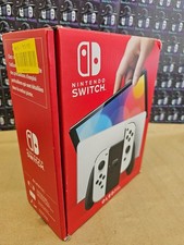 Nintendo Switch OLED 64gb Handheld Console Complete Boxed White Joy Cons