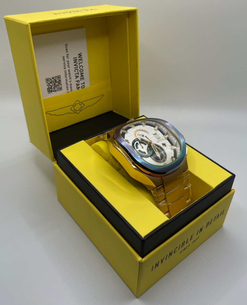Invicta Jason Taylor Men's Watch - 52mm Gold One of 999 Limited