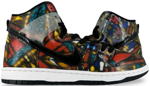 2015 Nike SB Dunk High Premium Concepts Stained Glass 313171  display picture 1