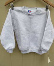 Russell Athletic Youth Large NuBlend Heavyweight Gray Sweatshirt New With Tags