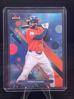 Topps 2025 Topps Finest Yordan Alvarez #59 Blue /325 Astros