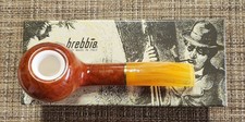 BREBBIA Sun Amber 301 (Prince), Einsatz aus Meerschaum, 9mm Filterbohrung, NEU
