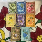 ACEO Original Abstract Artwork Trading Card Blue Raspberry By AnahiEnColor — photo 3