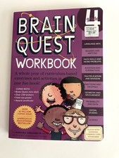Brain Quest Grade 4 Workbook Study Aid Homeschool