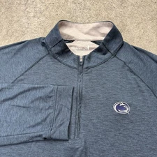 Penn State Nittany Lions johnnie-O 1/4 Zip Performance Pullover Men XL Blue
