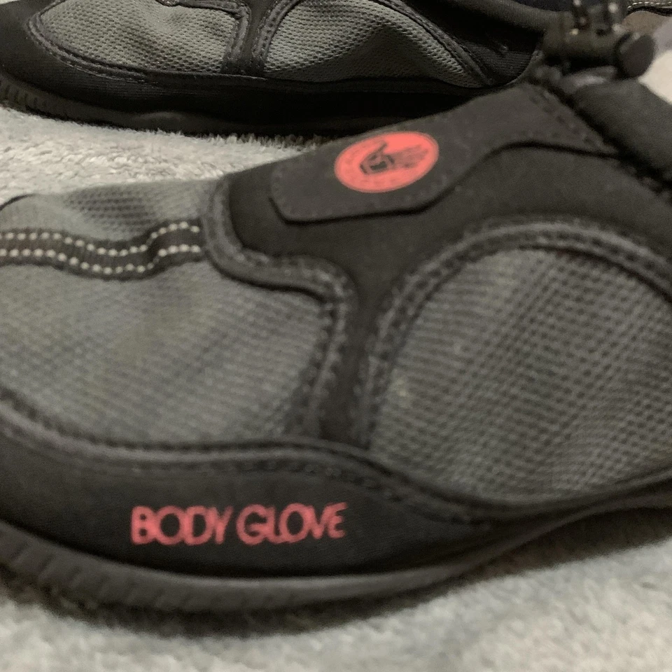 Body Glove Shoes Mens Size 7 Black Gray Water Aqua Surf Swim Beach Quick Dry - Image 3 of 4