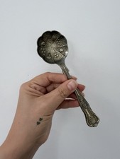 Goldinger vintage berry or fruit serving spoon, often made in Sheffield, England