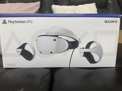 Sony PlayStation VR2 VR Headset with Controllers, 110° FOV, USB-C, 3D Audio