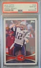 Topps 2012 Tom Brady #440 White Jersey PSA 10 New England Patriots Football