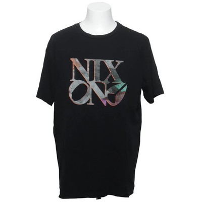 Nixon, T-shirt, Größe: XL, Schwarz/Mehrfarbig, Print, Herren #ZrY