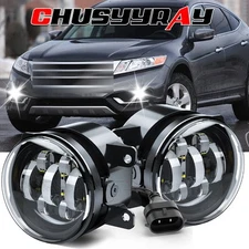 Clear Front Bumper Fog Light Driving Lamp Pair For HONDA CROSSTOUR 2013-2015