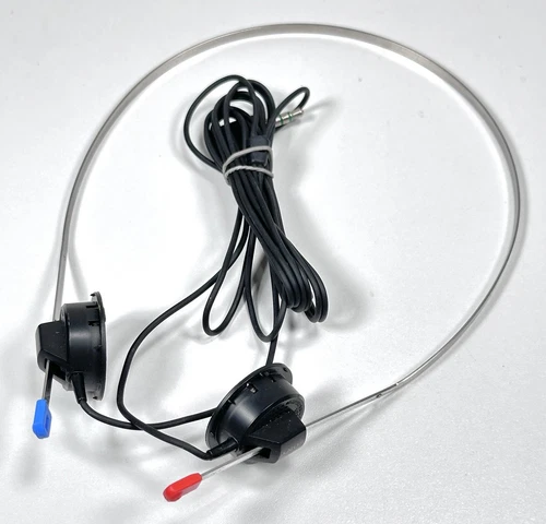 Vintage Sony MDR-W3 Headphones Dynamic Stereo TESTED WORKING Missing Pads