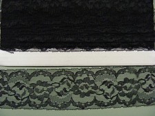 Flat Lace Black - 10 metres 2000T