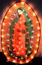 Ilumina Nuestra Señora de Guadalupe Virgen de Guadalupe Con Luz Intermitente Regalo Católico