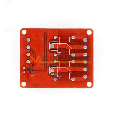 1PC NEW 2 Channel Optocoupler Relay Module DC 5V/12V/24V