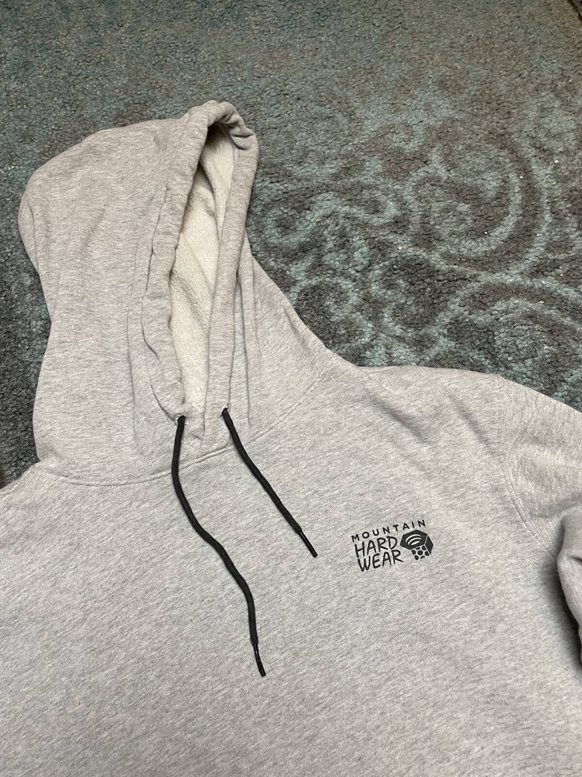 Mountain Hardware Sweatshirt Size Medium Gray Hoo… - image 2