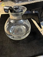 Medelco Glass One All 12 Cup Stove Top Whistling Tea Kettle Excellent Condition