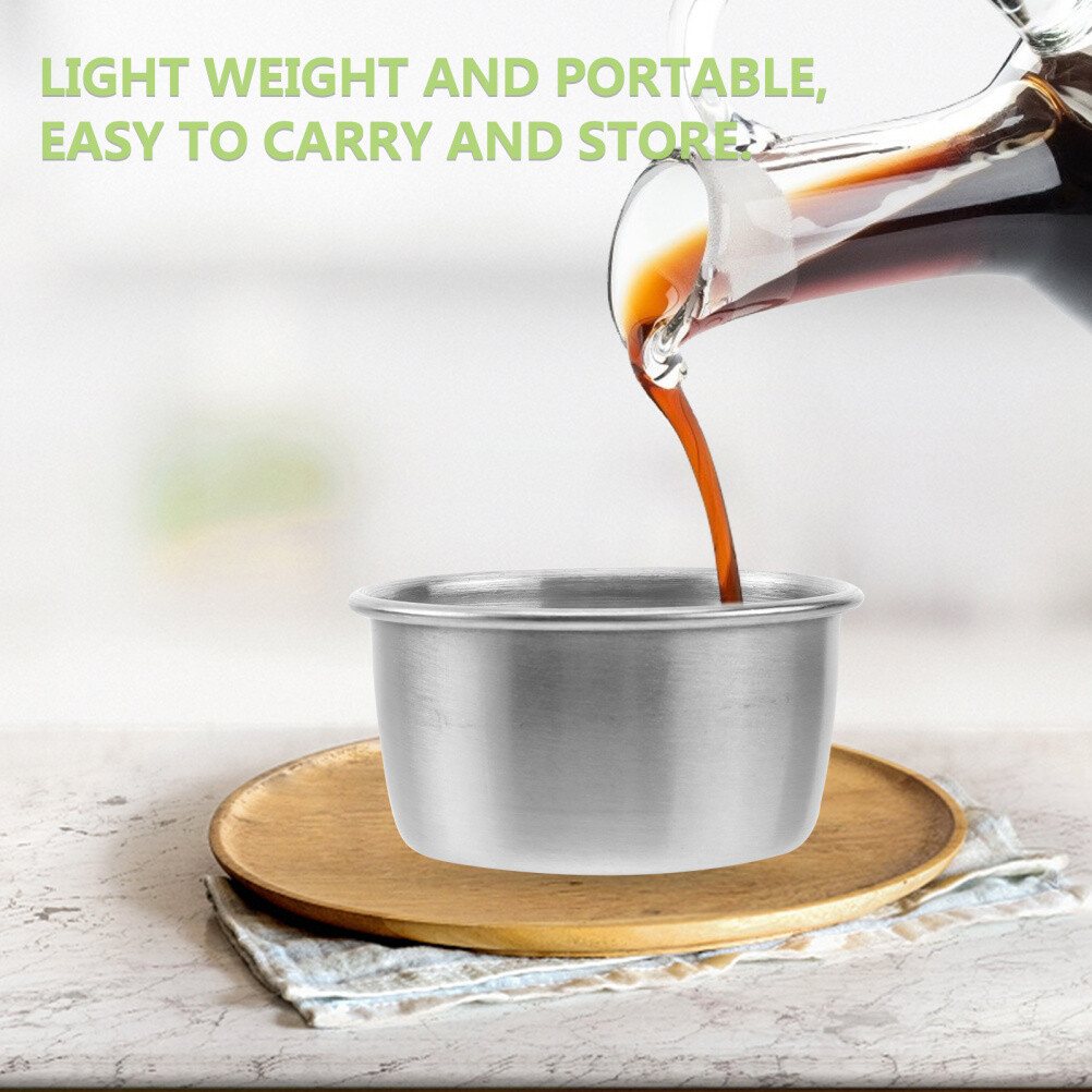 9個ソース小調味料カップ食品用再利用可能な容器