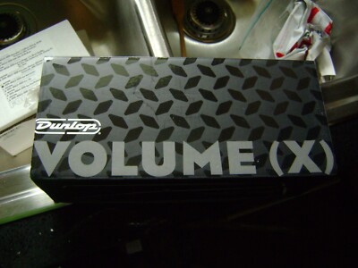 Dunlop DVP-3 Volume X  Pedal EMPTY RETAIL STORAGE BOX ONLY W/Manual/Sticker
