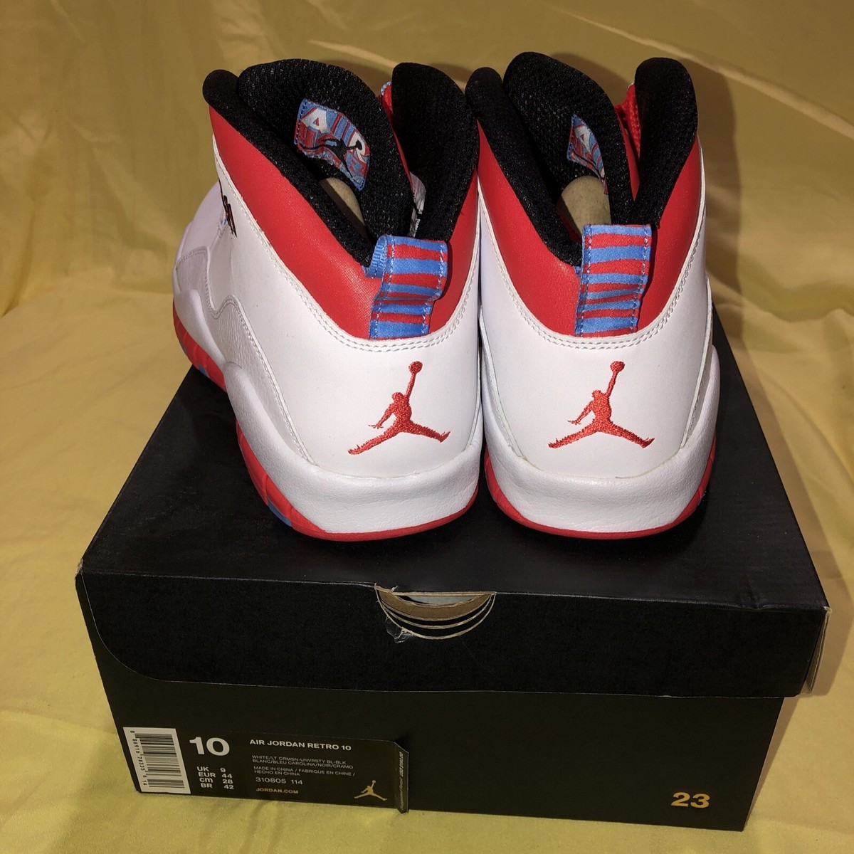 シューズ(男性用) Nike Air Jordan 10 Retro Chicago Flag Air Jordan 10 - Chicago Flag - May 2016 - 310805114