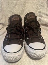 Converse CTAS Malden Street Mid Canvas Sneaker Shoes Brown Men's 11 Women's 13