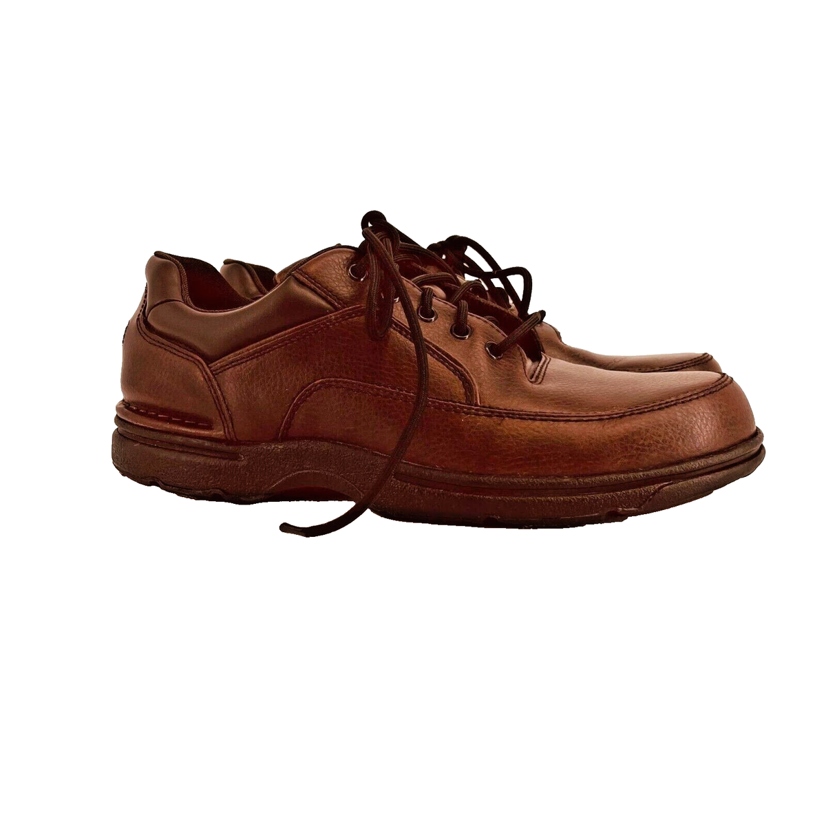 Rockport Mens Ridgefield Eureka Lace-Up Shoe Size 13 Brown leather