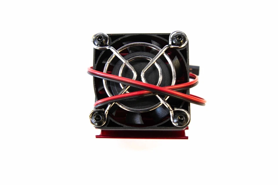 High-Performance Red RC Motor Cooling Fan for Traxxas, Arrma & More - Image 4 of 4