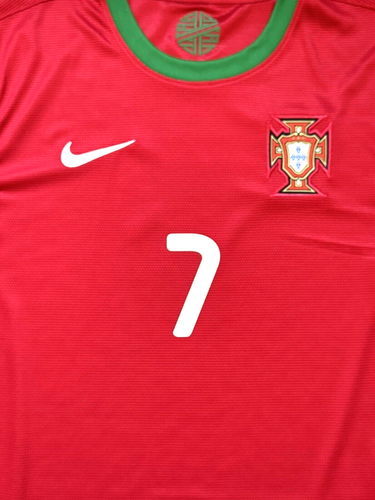 2012/13 Portugal Home Jersey #7 Ronaldo Medium Nike Soccer Euro Football CR7 Kit - Picture 9 of 18