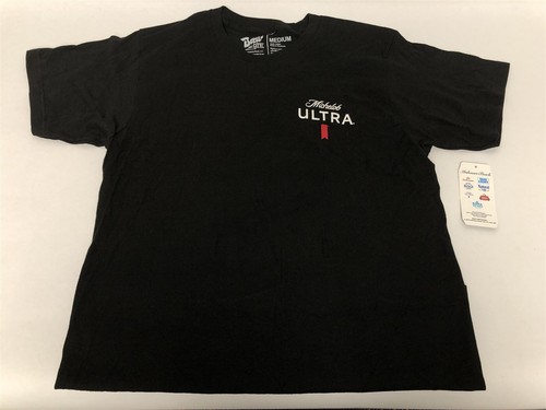 Michelob 882428 Medium Ultra Golf Club Black Colorway Front & Back Print T-Shirt